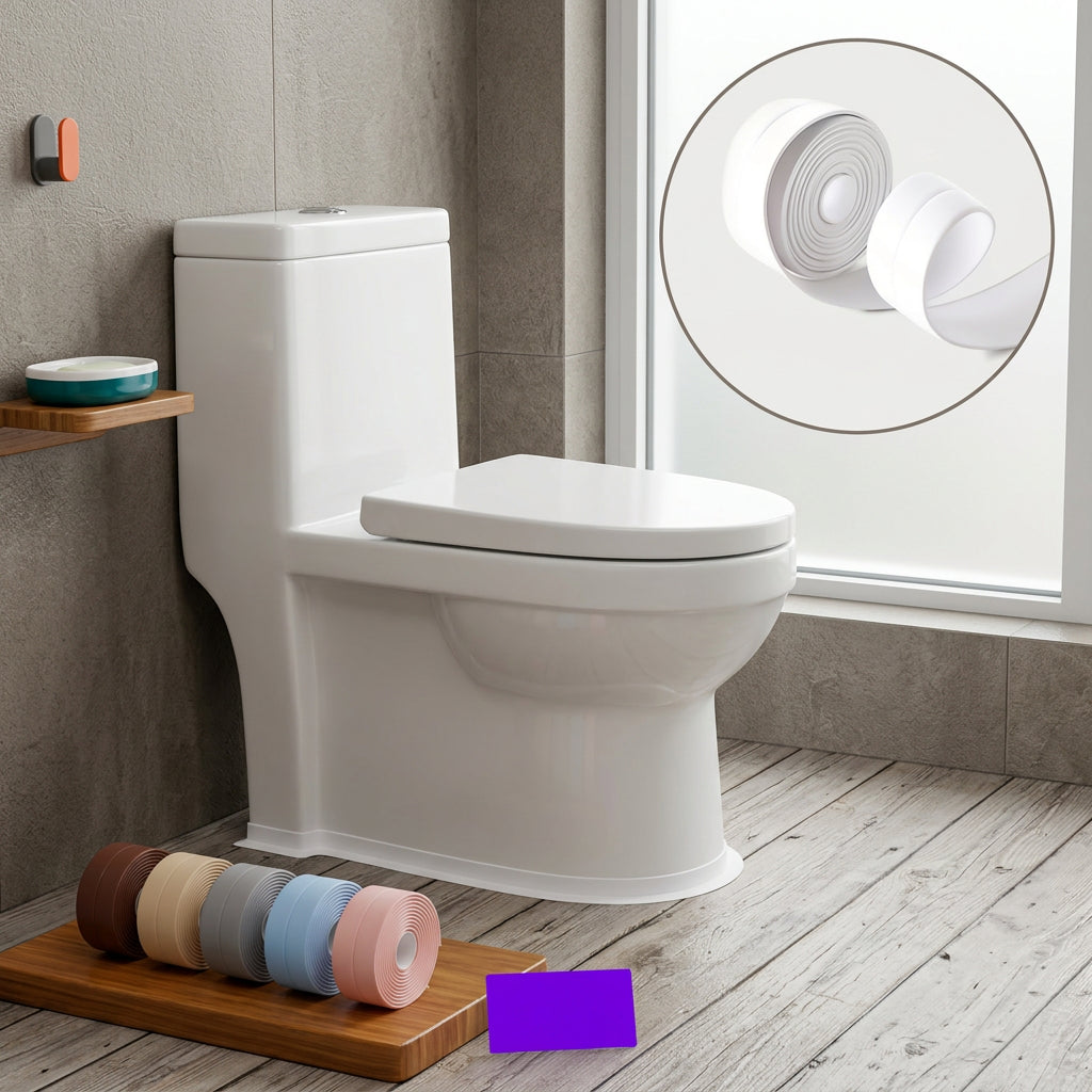 Cinta Selladora Impermeable Baño Antimoho Autoadhesiva